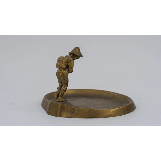 Jugendstil Bronze Ashtray, Vienna, 1905 For Sale - Image 3 of 12