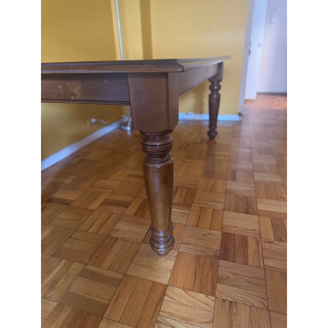 2000 - 2009 Vintage Pottery Barn Table + Protective Cover For Sale - Image 5 of 8