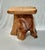 Mid-Century Modern Birdseye Maple Natural Tree Stump Side Accent Table For Sale - Image 3 of 12