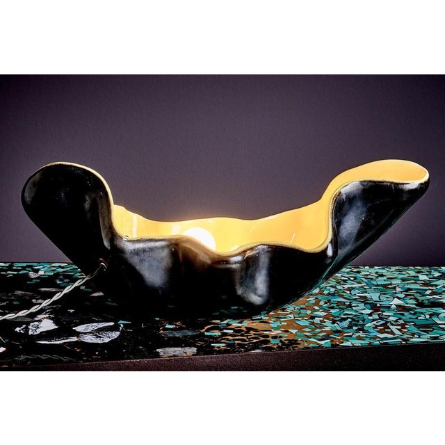 Sculptural Table Lamp attributed to Vallauris, France, 1950s For Sale - Image 6 of 11