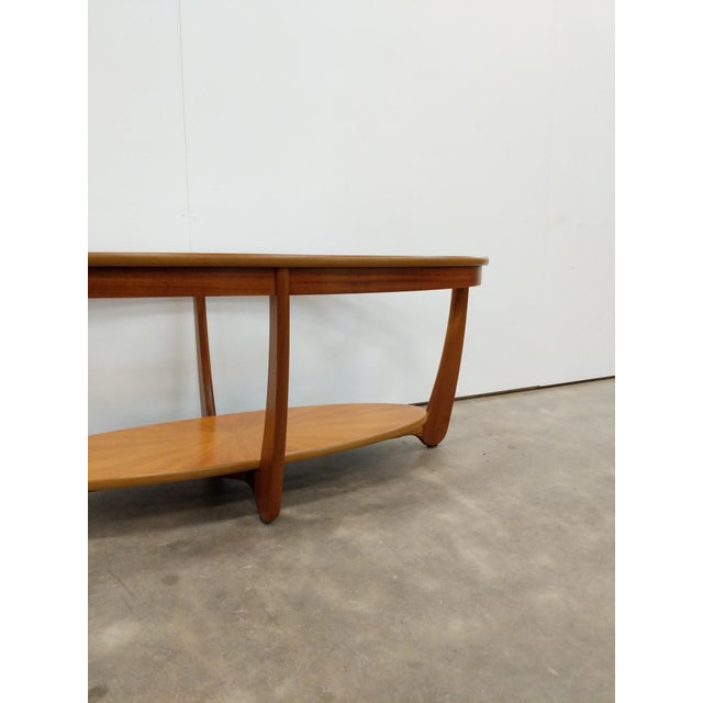 1970s Vintage Mid Century Modern Teak Coffee Table by Nathan Furniture, Attributed For Sale - Image 5 of 7