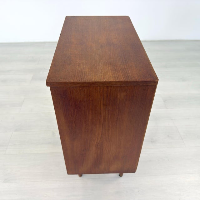 Wood Danish Chest of Drawers, 1950s For Sale - Image 7 of 11