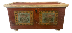 Large Antique Fir Chest