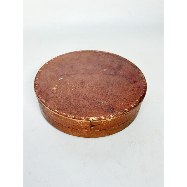 Brown Decorative Leather Box, France, 1960 For Sale - Image 8 of 12