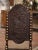 Renaissance 18th Century Portuguese Renaissance Carved Walnut Chair With Embossed Leather For Sale - Image 3 of 7