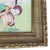 Vintage Oil Painting Floral Still Life Orchids in Vase For Sale - Image 6 of 8