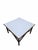 Wood Vintage Modern Coastal Bamboo Side Table by Vogue Rattan For Sale - Image 7 of 9