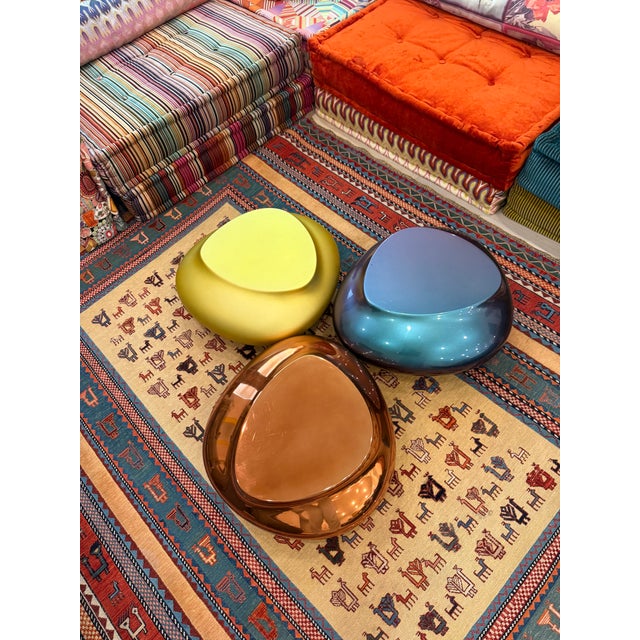 This series of tables showcases a three-lobed shape suggesting an upturned tree trunk. They come in an incredible range of...