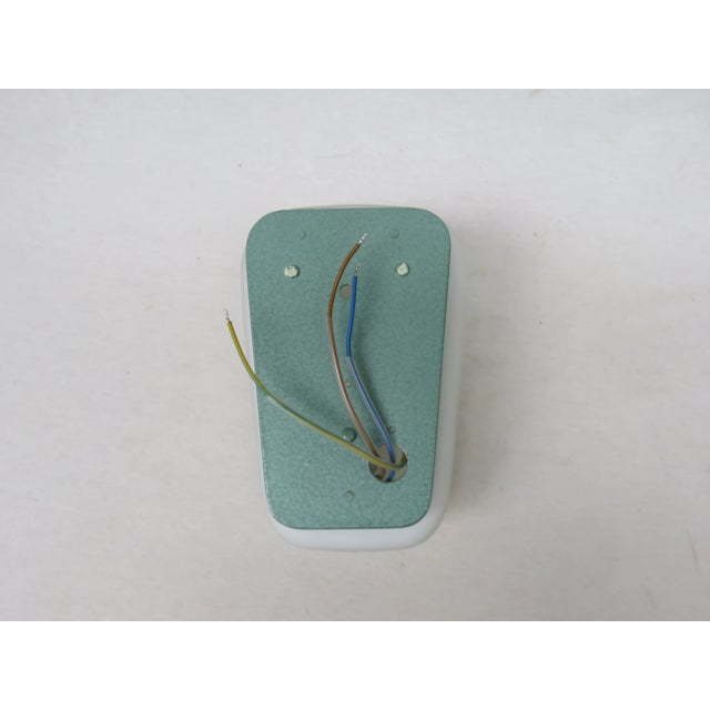 Green Aluminium, Metallic, and Glass Outdoor Light from BEGA, 1960s For Sale - Image 8 of 17