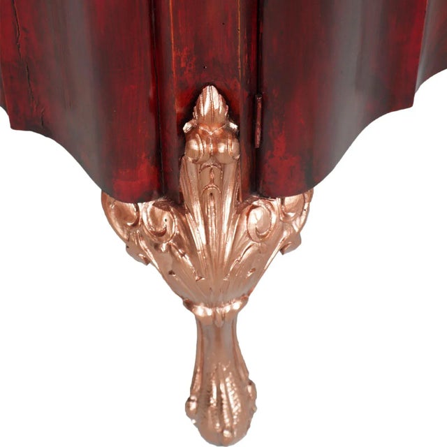 Antique Baroque Style Italian Dressing Table For Sale - Image 4 of 13