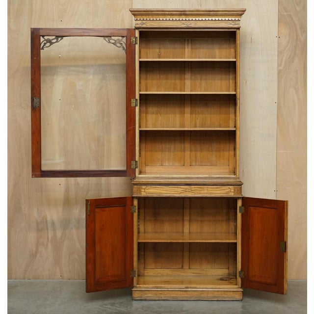 Antique Victorian Oak Cupboard, 1840s For Sale - Image 18 of 18