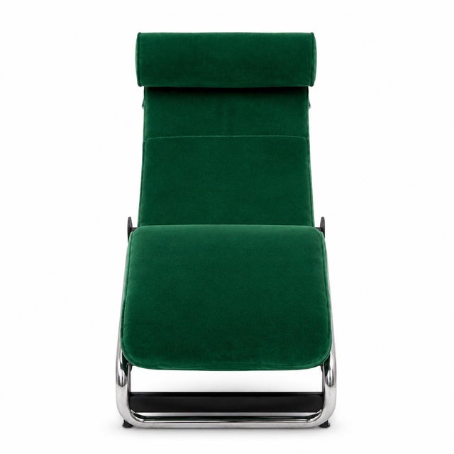 Mid-Century Modern Vintage Le Corbusier Lc4 Chaise Lounge For Sale - Image 3 of 4