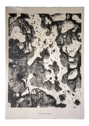 Jean Dubuffet, L'écume des Roches, Original Lithograph, 1959