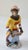 1980s Chelsea House Porcelain Monkey Band Singer Figurines, Pair, Meissen Style Rococo Musicians For Sale - Image 9 of 14