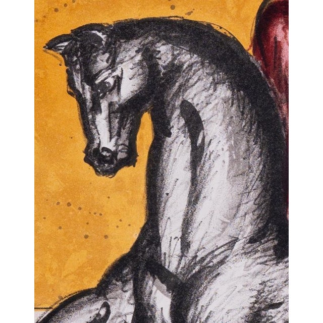 Franz Priking, Icare sous le soleil, Lithograph For Sale - Image 4 of 7
