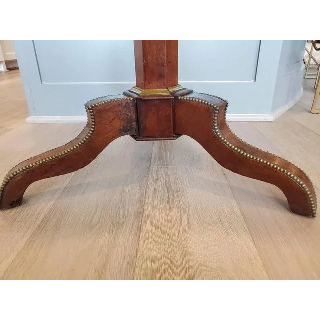 Auburn 18th Century French Louis XVI Tilt-Top Guéridon For Sale - Image 8 of 11