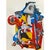 Set of 6 – The Physics Series No. 2 - Original Abstract Acrylic Paintings by Diane Grant For Sale - Image 10 of 11