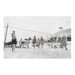 1931 Southampton Beach Club Black & White Photo For Sale