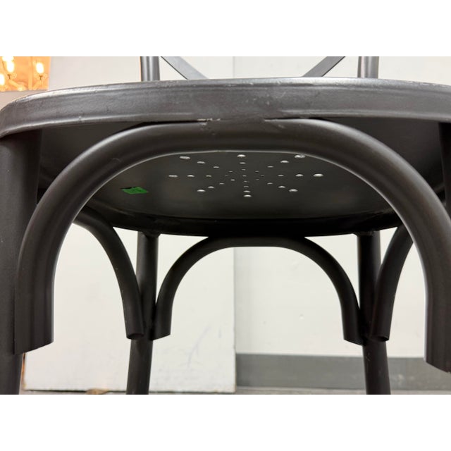 Restoration Hardware Metal Madeleine Side Chair For Sale - Image 12 of 12