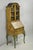 Antique English Adams Style Distress Hand Painted Narrow Secretary Writing Desk with a Unique Smaller Size. Circa Early...