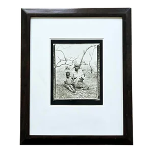 Black and White Print by Artist Fazal Sheikh