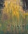 Open View by Seth Winegar | Oil on Board Landscape with fields and trees under a cloudy sky For Sale - Image 4 of 5