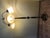 Three-Armed Floor Lamp with 3 Light Points Glass Lampshades, 1960s For Sale - Image 6 of 18