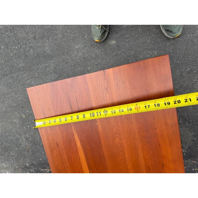 Late 20th Century Pair of Ethan Allen Shaker Style Side Tables or Nightstands For Sale - Image 13 of 16