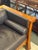 Maria Yee Cambria Leather + Wood Sofa For Sale - Image 4 of 12