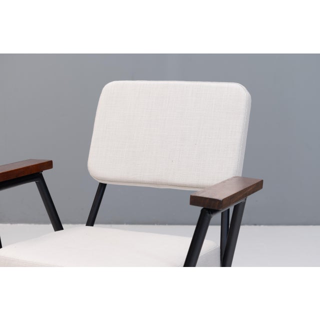 1950s Metal Framed Chairs, 1950, Set of 2 For Sale - Image 5 of 8