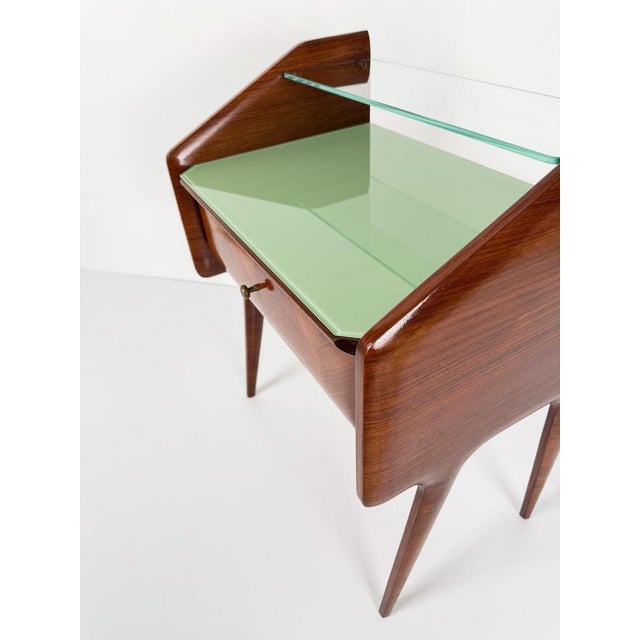 Mid-Century Modern Italian Nightstands in the style of Dassi, 1950s, Set of 2 For Sale - Image 14 of 18