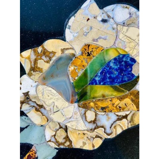 Grand Tour Pietra Dura Marble Panels -A Pair For Sale - Image 3 of 9