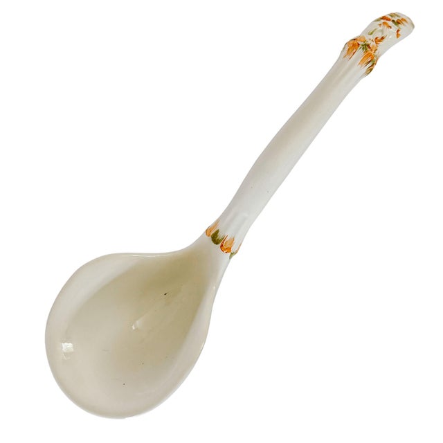Large Vintage Italian Majolica Porcelain Soup Tureen Set With Platter & Ladle For Sale - Image 16 of 18