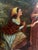 Victorian Large 19th Century Victorian Painting of Ladies on a Wooded Path For Sale - Image 3 of 11