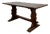Antique English Georgian Refectory-Style Dining Table in Oak, 1700s For Sale