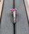 0.60 Ct Natural Pink Sapphire & Diamond Ring, Size 4.5 For Sale - Image 9 of 10