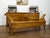 Wood French 1820s Restauration Walnut Bench with Lift-Top Seat and Curving Arms For Sale - Image 7 of 12