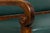 Early 19th Century French Empire Walnut Sofa in Forest Green For Sale - Image 12 of 18