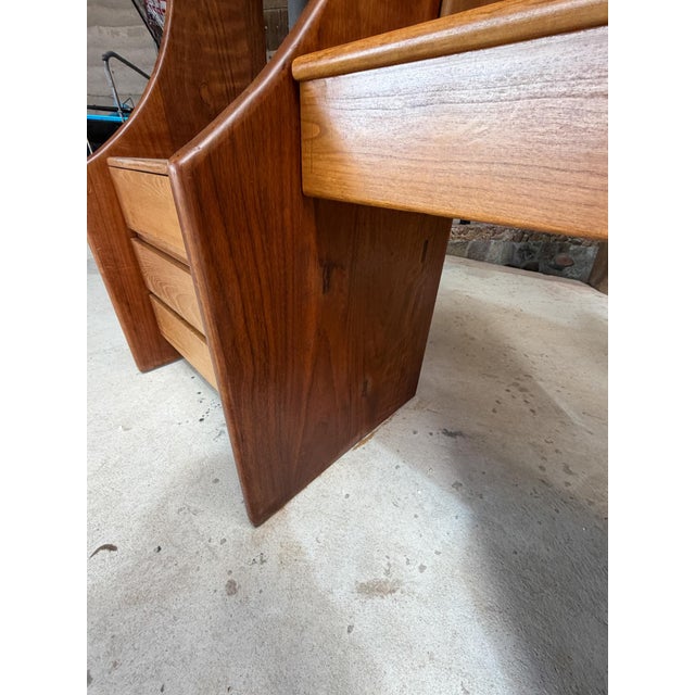 Sculptural Modular Library Wall Unit Desk Gerald McCabe Mid Century Modern For Sale - Image 10 of 15