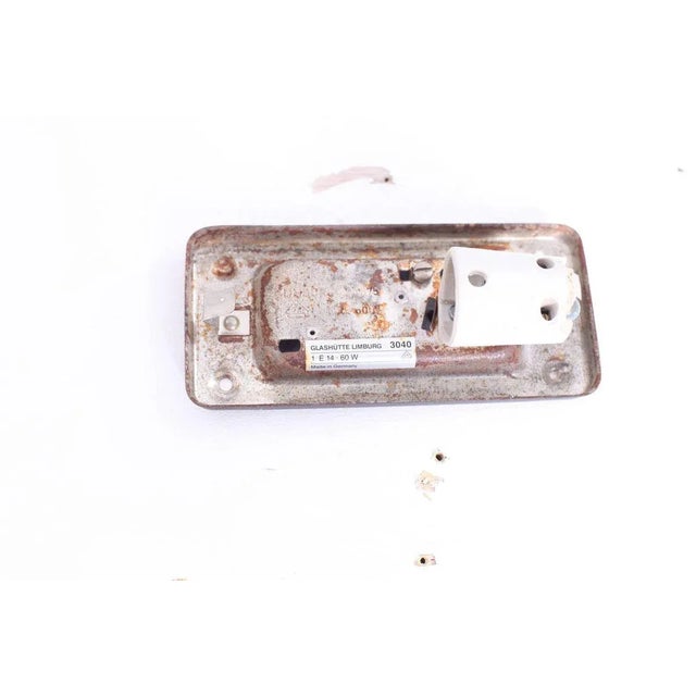 Glass Wall Lamp or Flush Mount by Helena Tynell for Glashütte Limburg, 1960s For Sale - Image 4 of 6