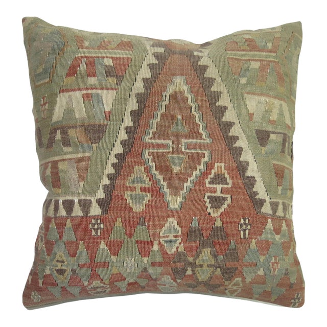 Beautiful Turkish Kilim Pillow For Sale