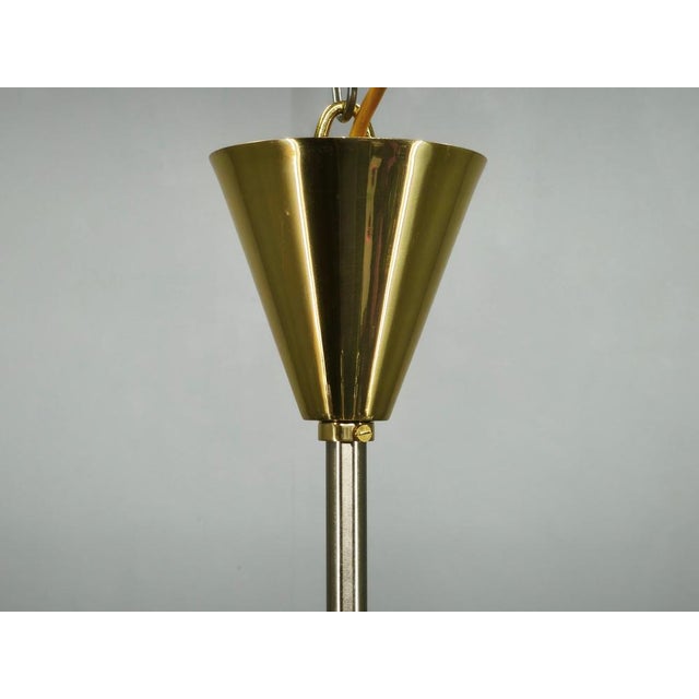 28-Light Brass Sputnik Chandelierby Kamenický Šenov, Czechoslovakia, 1970s For Sale - Image 6 of 17