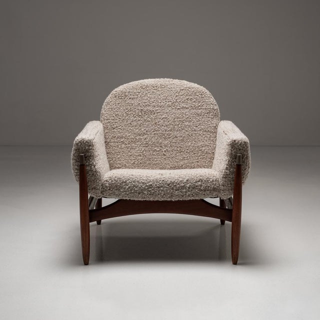 Scandinavian Teak Armchair, 1960s For Sale - Image 10 of 11