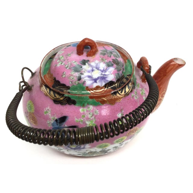 Antique Chinese Porcelain Tea Pot Chairish