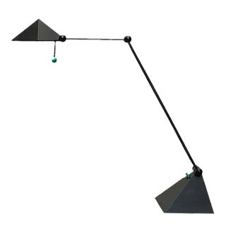 Vintage German Postmodern Table Lamp by Lungean + Pellmann for Brilliant Leuchten For Sale