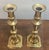 Pair of Mid-19th Century English Brass Candlesticks For Sale - Image 4 of 10