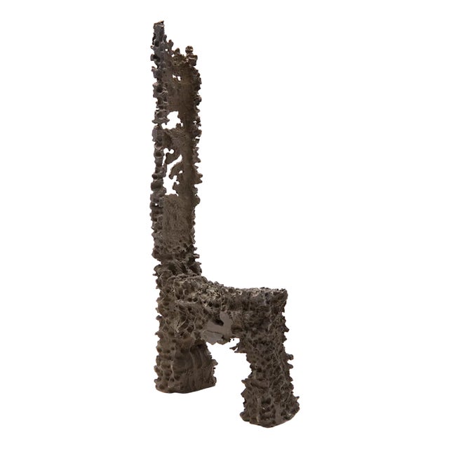 Urano Palma, Throne Sculpture, 1983, Bronze For Sale