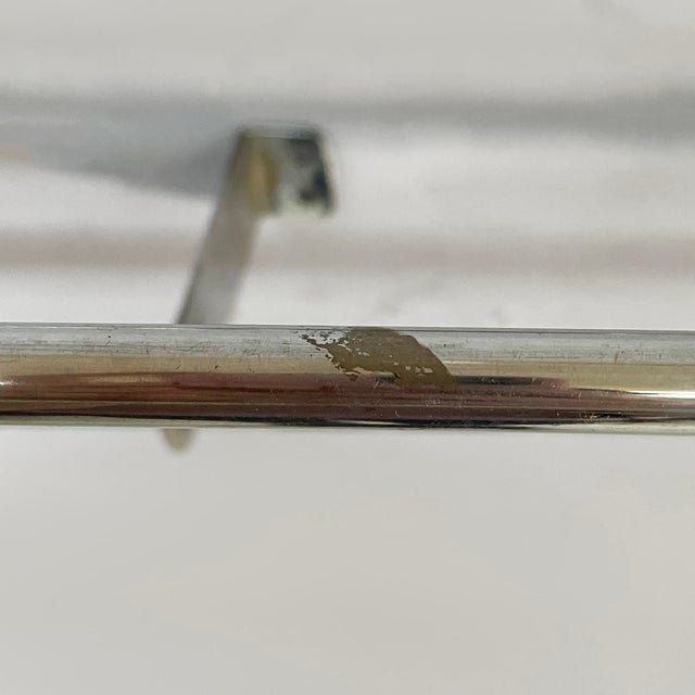 Metal Italian Art Deco Metal Coat Hanger with Hat Rack, 1940s For Sale - Image 7 of 17