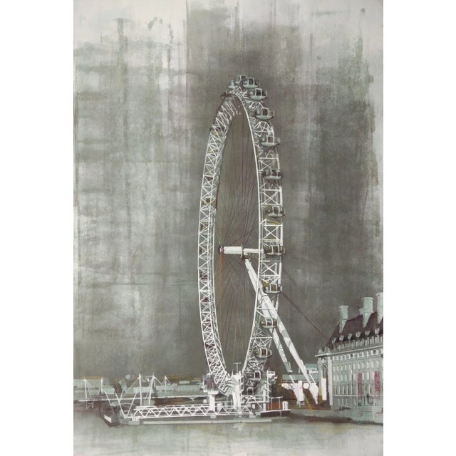 Luis Fernandez, La noria del milenio, 2000s, Mixed Media on Paper For Sale - Image 4 of 4