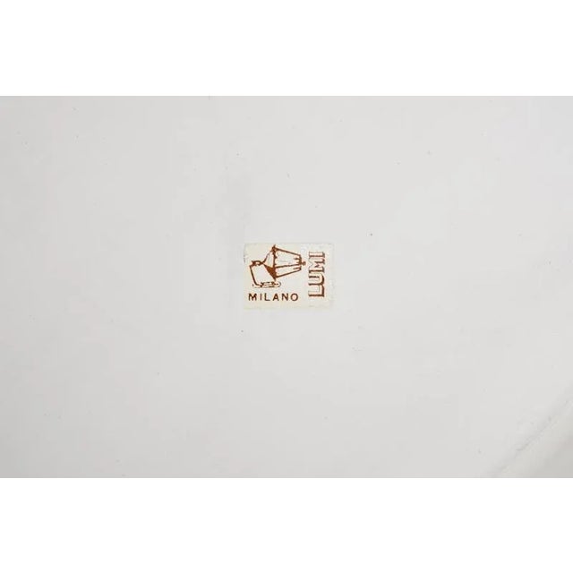 Opaque Glass Pendant by Pia Guidetti Crippa for Lumi Milano, 1960s For Sale - Image 12 of 14